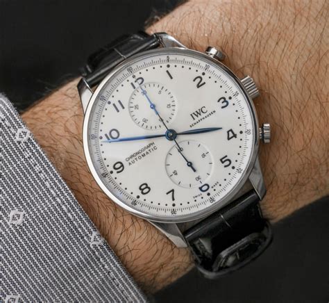 iwc portugieser chronograph thickness|IWC portugieser chronograph 150 years.